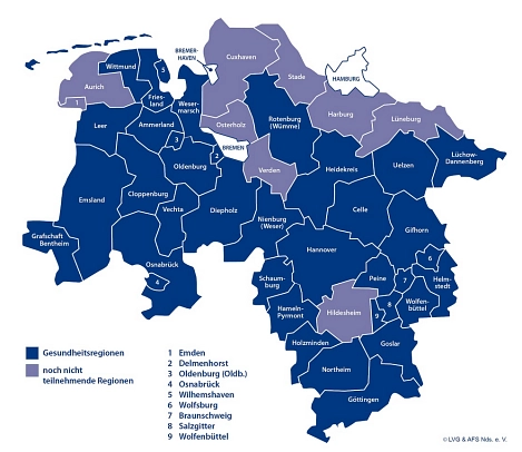 Gesundheitsregion Niedersachsen 2020 © Landkreis Rotenburg (Wümme)